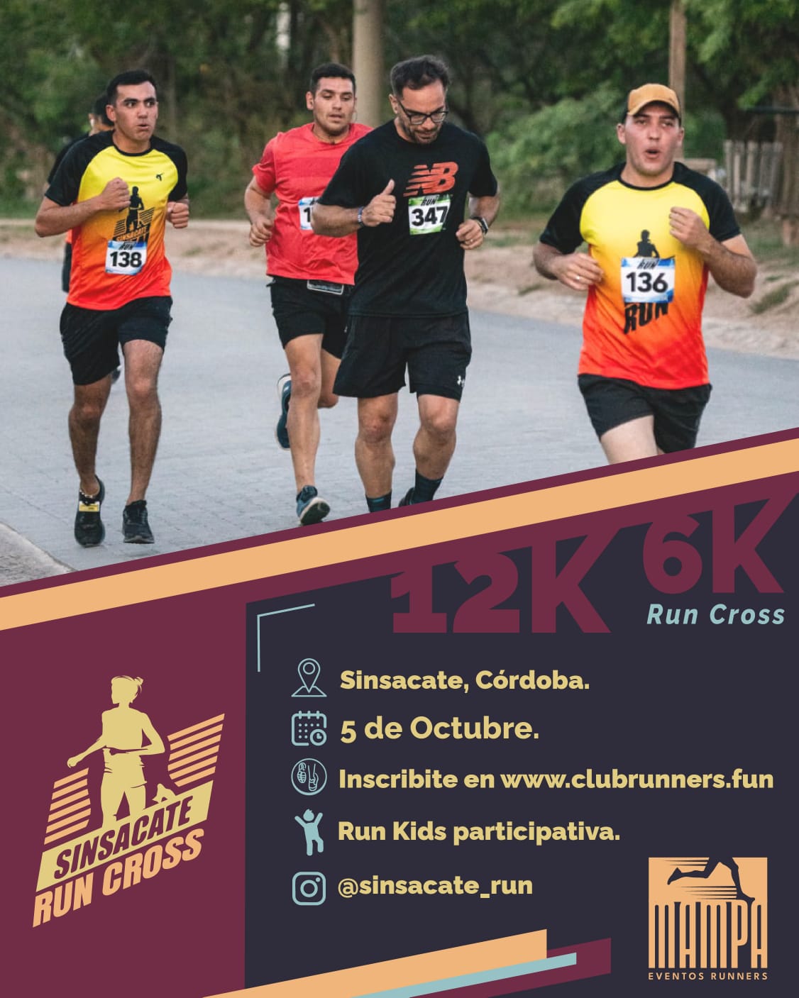 SINSACATE RUN CROSS